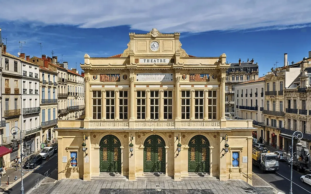 Centre historique de Béziers proche de la location