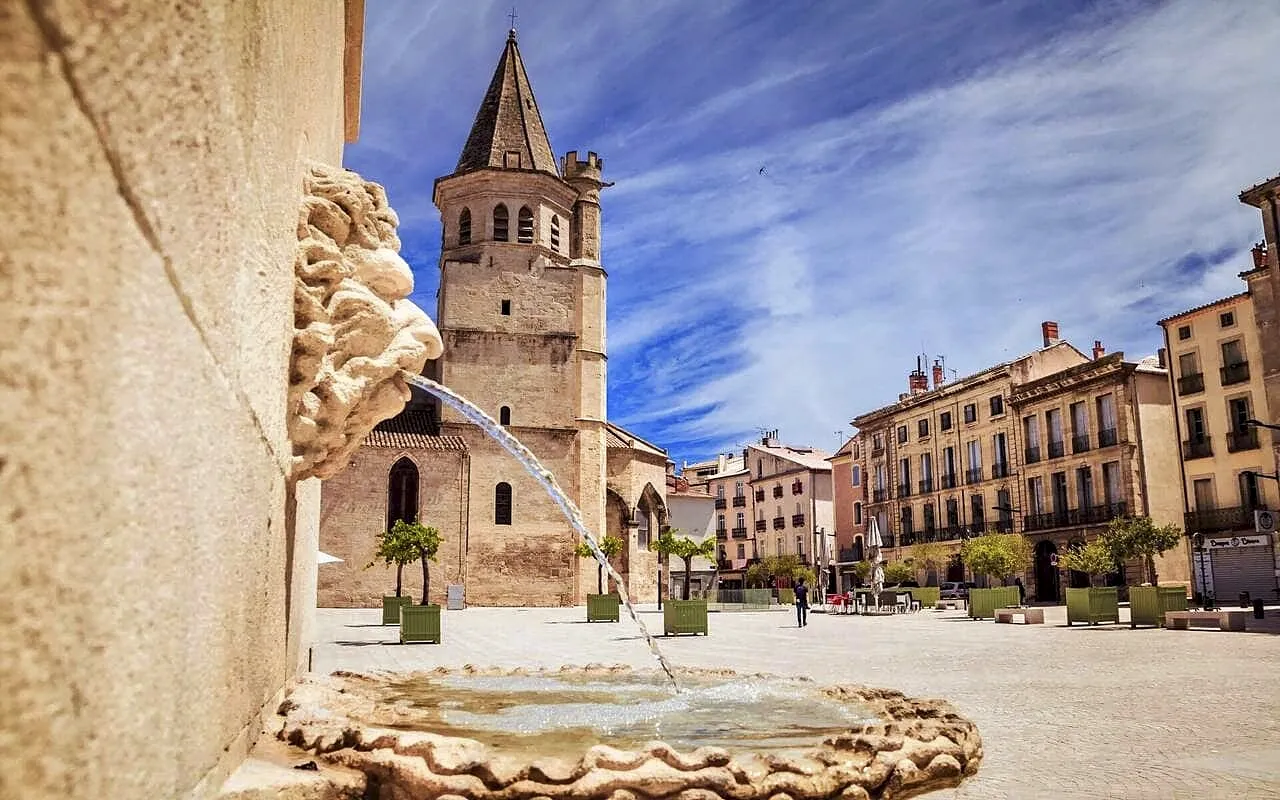 Centre historique de Béziers proche de la location