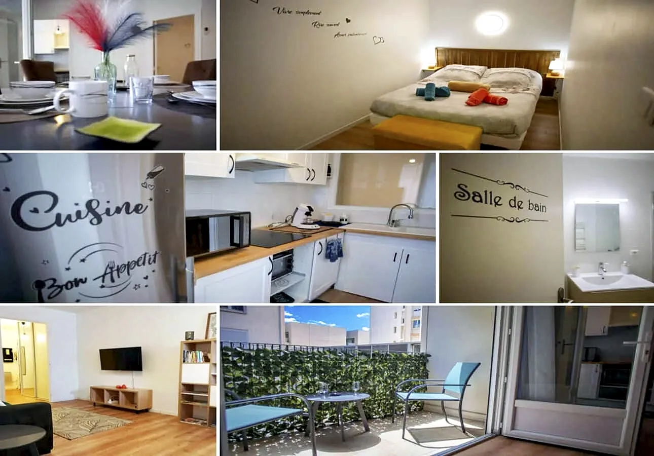 Location de vacances confortable à Béziers proche gare