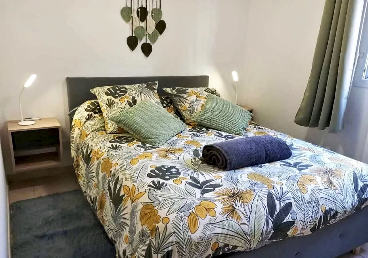 Chambre lumineuse dans appartement meublé à Béziers